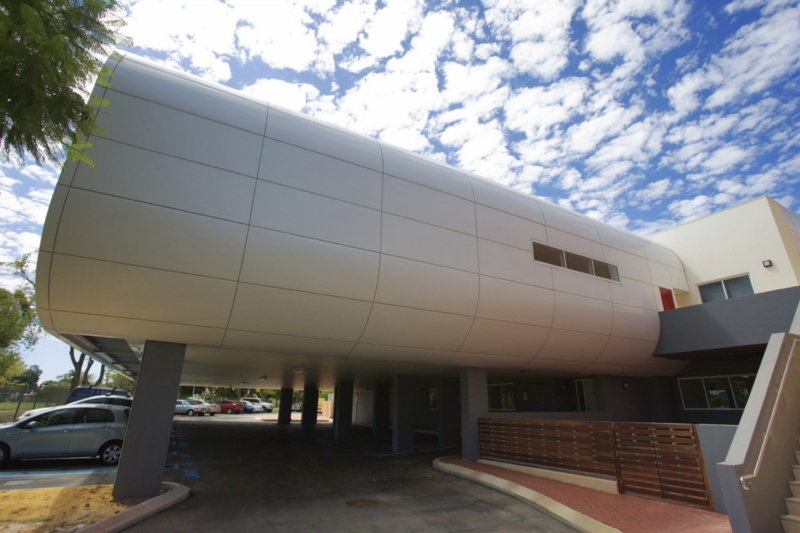 Library Side Elevation